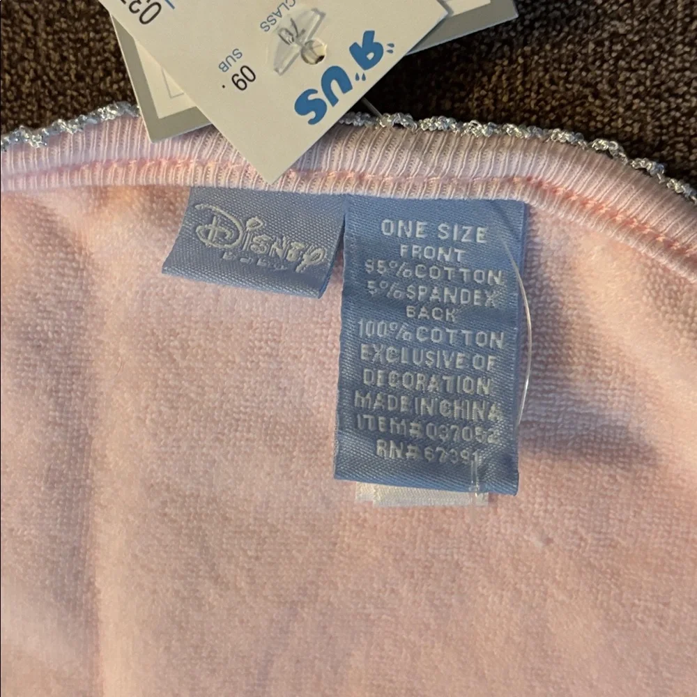 NWT Disney Baby Cinderella Bib, Toys R Us